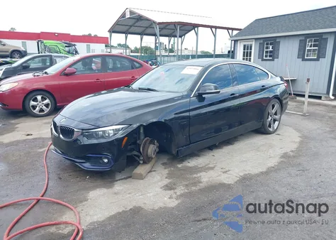 2019 BMW 430I Gran Coupe из США, поврежденный, VIN WBA4J1C51KBM14548